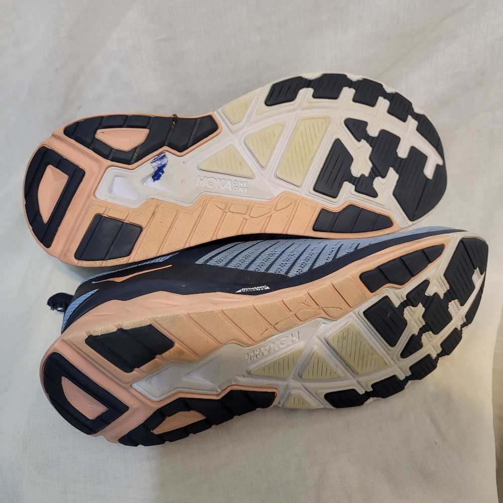 Hoka One One Arahi 3 Womens Sz 12 B Blue Outdoor Athletic Running Sneakers - Picture 9 of 11